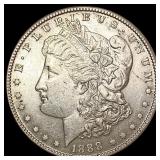 1888-S Morgan Silver Dollar CHOICE AU