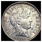 1901-O Barber Dime CLOSELY UNCIRCULATED