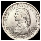 1921 Missouri Half Dollar CHOICE BU