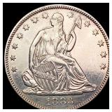 1883 Seated Liberty Half Dollar CLOSELY