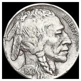 1920-D Buffalo Nickel NEARLY UNCIRCULATED