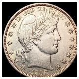 1898 Barber Half Dollar CHOICE AU