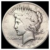 1921 Silver Peace Dollar NICELY CIRCULATED