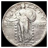 1926-S Standing Liberty Quarter NEARLY