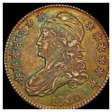 1830 Sm 0 Capped Bust Half Dollar CLOSELY