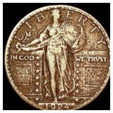 1924-S Standing Liberty Quarter LIGHTLY