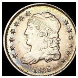 1835 Capped Bust Half Dime CLOSELY UNCIRCULATED