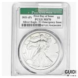 2021-P Silver Eagle PCGS MS70