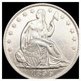 1856-O Seated Liberty Half Dollar UNCIRCULATED