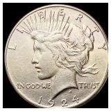 1924-S Silver Peace Dollar UNCIRCULATED