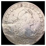 1803 Draped Bust Half Dollar LIGHTLY CIRCULATED