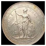 1898 .78oz Silver G.BritainTrade $1 UNCIRCULATED