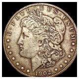 1902-S Morgan Silver Dollar LIGHTLY CIRCULATED