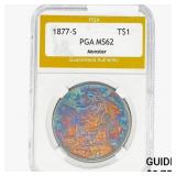 1877-S Silver Trade Dollar PGA MS62 Monster