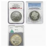 [3]1880-2006 Silver Morgan Dollars & Silver Eagle