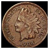 1908 Indian Head Cent LIGHTLY CIRCULATED