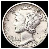 1920-S Mercury Dime CLOSELY UNCIRCULATED