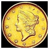 1851 Rare Gold Dollar CLOSELY UNCIRCULATED