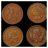 [4] 1863 Varied U.S. Coinage HIGH GRADE