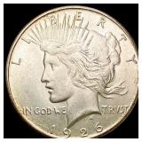 1926-S Silver Peace Dollar UNCIRCULATED