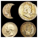 1915-1965 Varied US Coinage Lot [4 Coins] HIGH