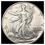 1942 Walking Liberty Half Dollar UNCIRCULATED