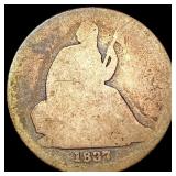 1837 Small Date Seated Liberty Dime NICELY