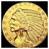 1913 $5 Gold Half Eagle UNCIRCULATED