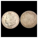 [2] 1878 8TF&1903 Morgan Silver Dollar