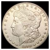 1890-CC Morgan Silver Dollar NEARLY UNCIRCULATED