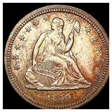 1859 Seated Liberty Quarter CHOICE AU