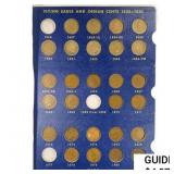 1857[1909 Misc Cent Book (57 Coins)  GEMBU