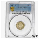 1916-D Mercury Silver Dime PCGS FR02