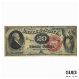 FR. 135 1880 $20 LEGAL TENDER USN XF