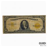 FR. 1173 1922 $10 HILLEGAS GOLD CERTIFICATE