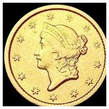 1851-O Rare Gold Dollar NEARLY UNCIRCULATED