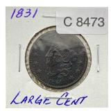 1831 Coronet Head Large Cent