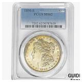 1890-S Morgan Silver Dollar PCGS MS62