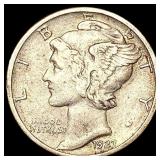 1927-D Mercury Dime CLOSELY UNCIRCULATED