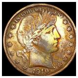 1910-S Barber Half Dollar CLOSELY UNCIRCULATED