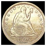 1856-O Seated Liberty Quarter CLOSELY