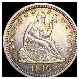 1846 Seated Liberty Quarter UNCIRCULATED