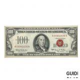 1966 $100 LEGAL TENDER UNITED STATES NOTE UNC