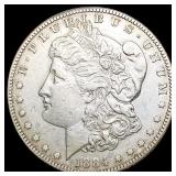 1884-S Morgan Silver Dollar CLOSELY UNCIRCULATED