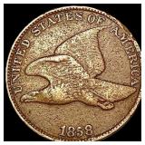 1858 Flying Eagle Cent LIGHTLY CIRCULATED