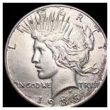 1935 Silver Peace Dollar CHOICE AU