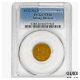 1922 Wheat Cent PCGS VF20 Strong Reverse