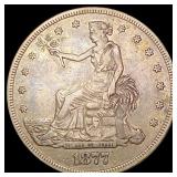 1877-S Silver Trade Dollar LIGHTLY CIRCULATED