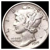 1919 Mercury Dime CLOSELY UNCIRCULATED