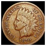 1870 Indian Head Cent CLOSELY UNCIRCULATED